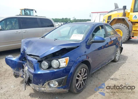 2013 Chevrolet Sonic Lt из США, поврежденный, VIN 1G1JC5SH3D4236600